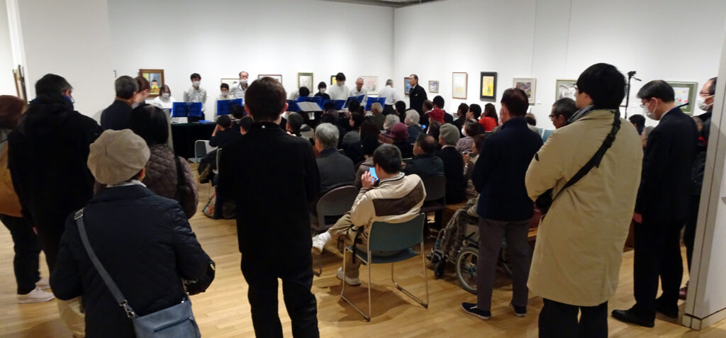 相模台クリニックの皆さんによるトーンチャイム演奏